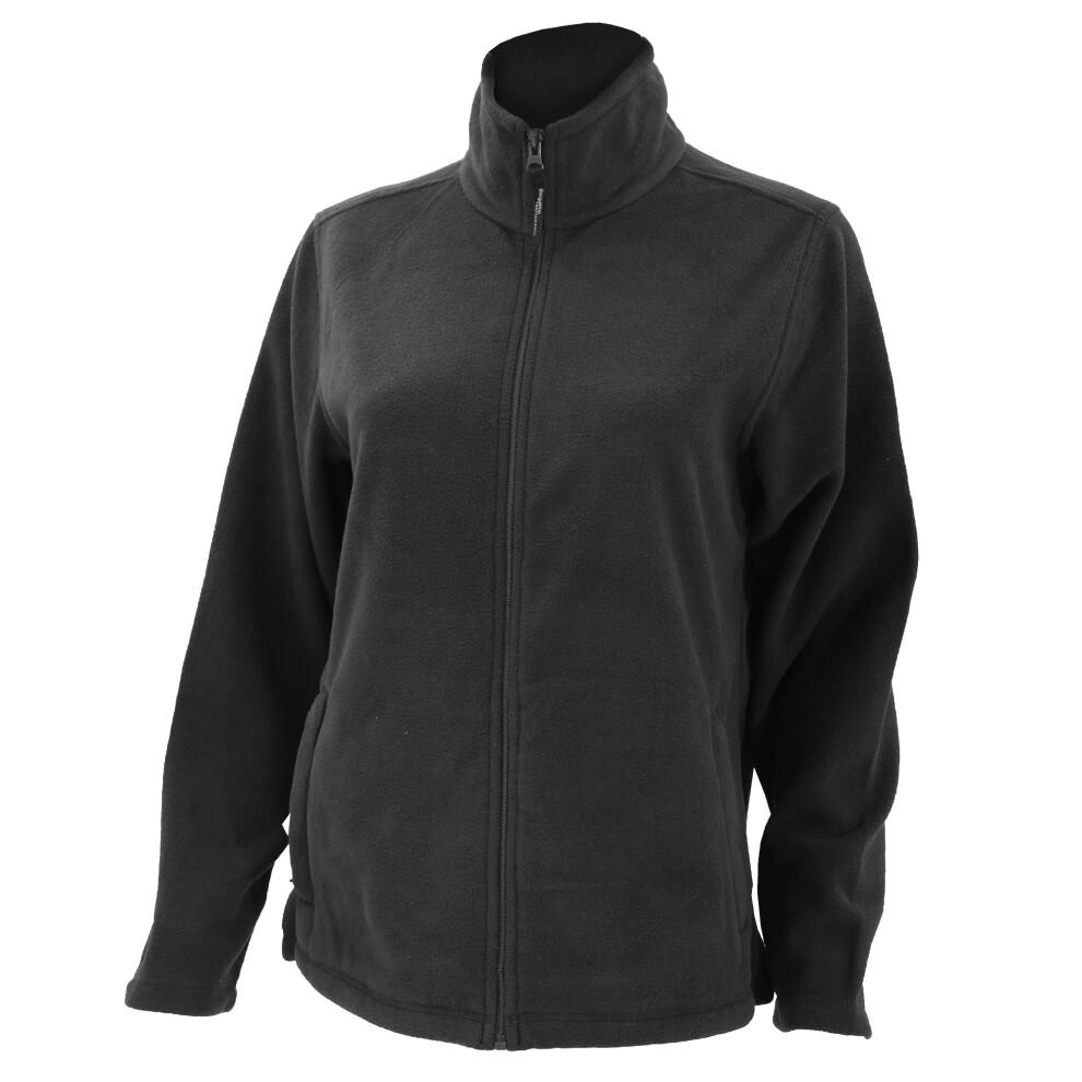 Regatta Professional Women's Micro Lightweight Full Zip Fleece Black, Size: 16