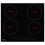 VidaXL vidaXL Ceramic Hob with 4 Burners Touch Control 6000W Kitchen Built-in Zone 2