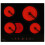 VidaXL vidaXL Ceramic Hob with 4 Burners Touch Control 6600W Kitchen Built-in Zone 3