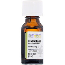 Aura Cacia ?terisk olie inspirerende citrongr?s 0,5 flydende ounce emballage kan variere