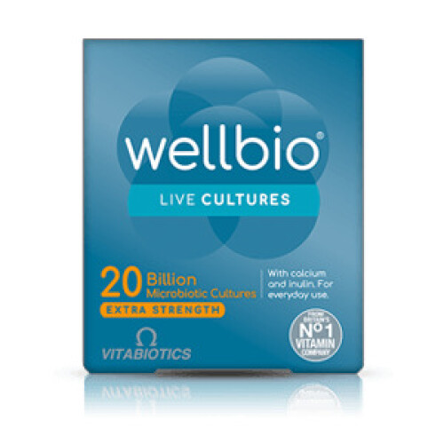 Vitabiotics Vitabiotics Wellbio 20 Billion Microbiotic Cultures - 30 Capsules