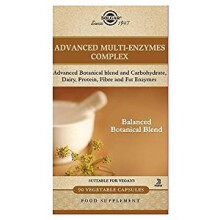 Solgar Advanced Multi-Enzymes Complex - 90 Vegetable Capsules