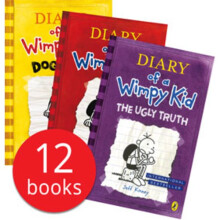 Diary of a Wimpy Kid Collection - 12 Books