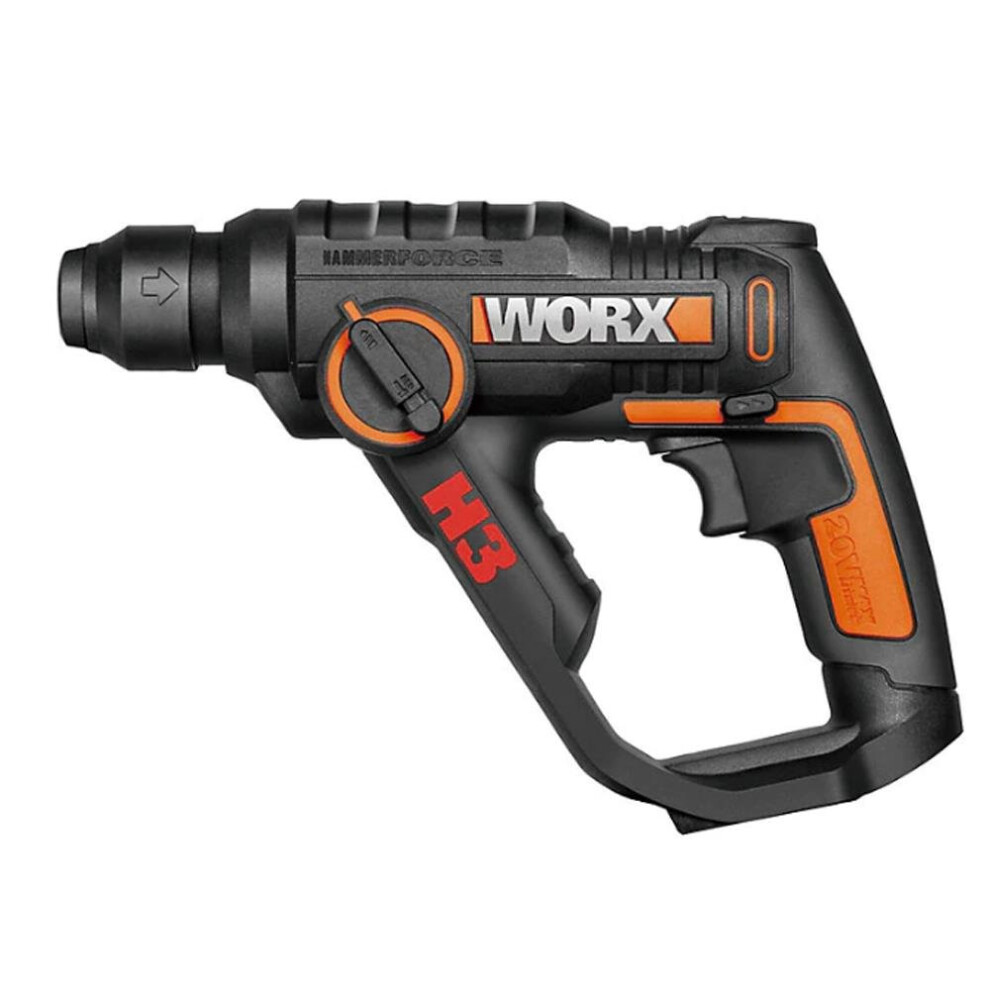 Worx WX390.9 20V MAX Cordless Rotary Hammer Drill Body Only No Battery