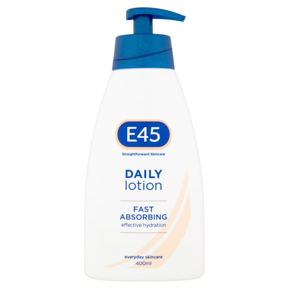 E45 Daily Moisturising Cream Lotion, 400 ml