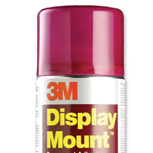 3M 3M Display Mount Instant Hold Adhesive Permanent Mounting Spray 400ml 1