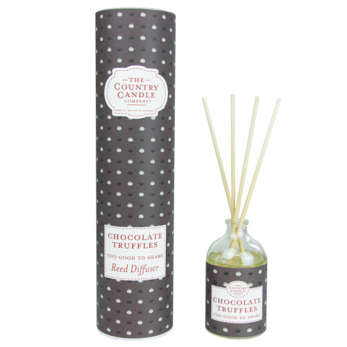 The Country Candle Company 'Chocolate Truffles' Reed Diffuser on OnBuy