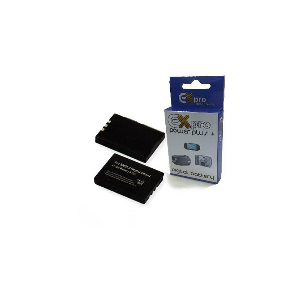 Ex-Pro Nikon En-El2 Enel2 3500 2500 Sq Li-Ion 800Mah Digital Camera Battery Uk 5055329077689