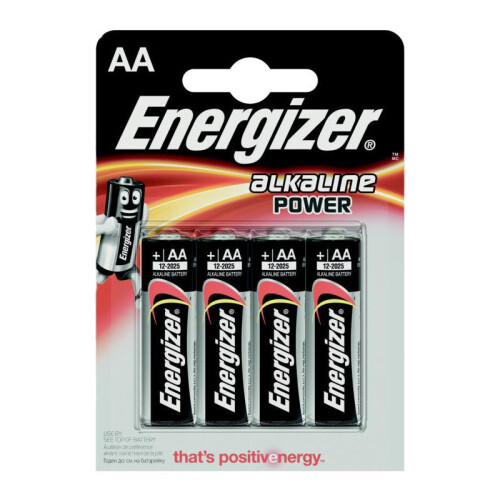 Energizer Energizer Alkaline Power AA/E91 Batteries (Pack of 4)