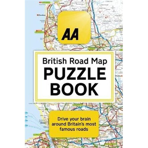 The AA British Road Map Puzzle Book