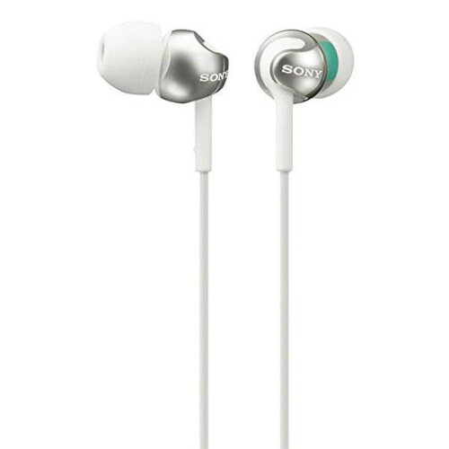 Sony Sony MDR-EX110APW Wired In-Ear Headphones White With Microphone & Remote 2