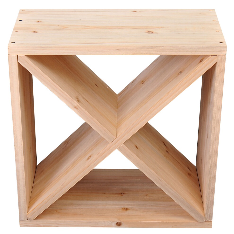 HOMCOM Square Wine Rack-image-OPC-P5DG7RH-NEW