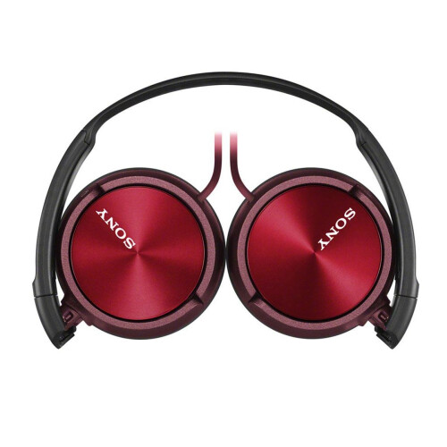 Sony Sony MDR-ZX310APR Wired On-Ear Headphones Red Foldable With Microphone 2