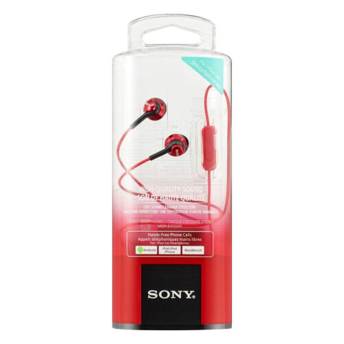 Sony Cuffie intrauricolari - SONY - MDR-EX110LAR.AE - Rosso - Cablate - Telecomando 2
