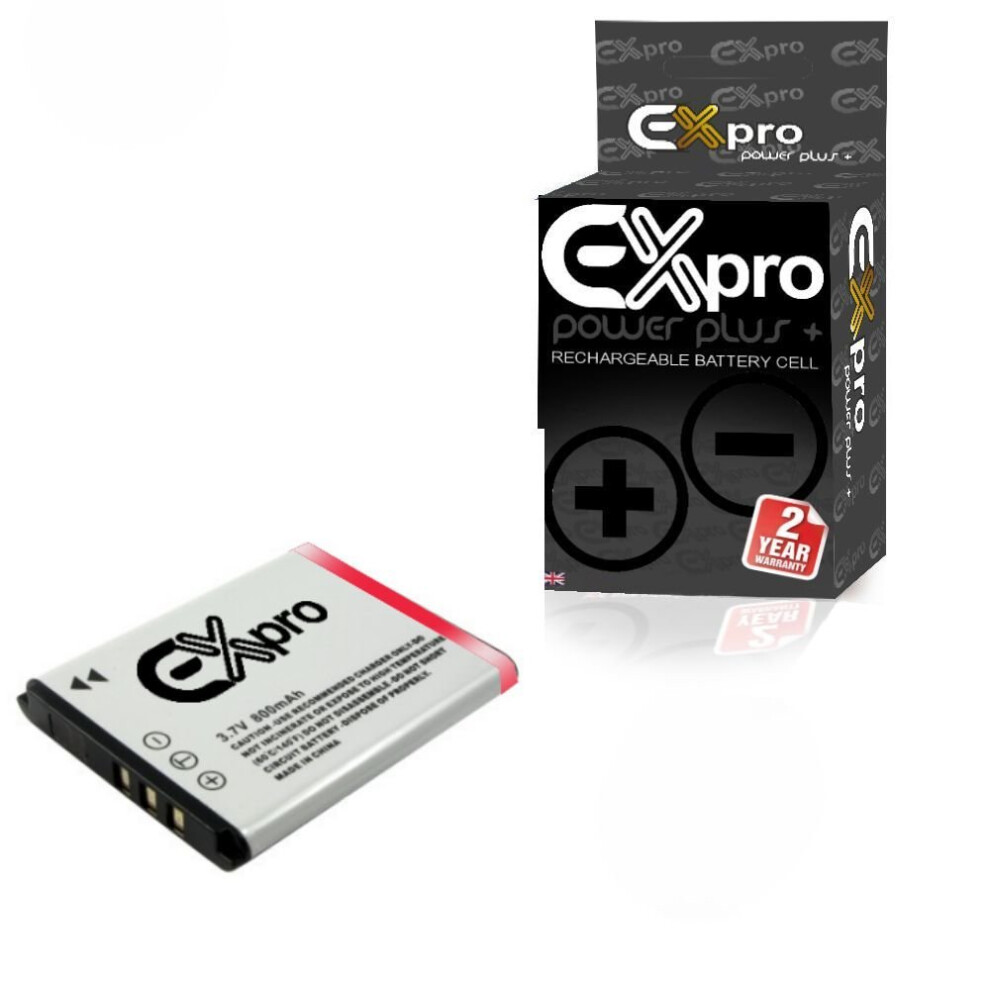 Ex-Pro Digital Camera Battery Slb-1437 Samsung V3 V4 V5 V6 V7 V40 V50 V70 V4000 5055329091791