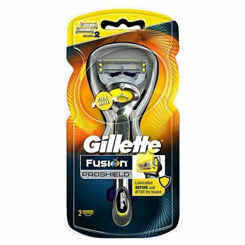 Gillette Gillette Fusion Proshield Flex Ball Razor including 2 Razor Cartridges