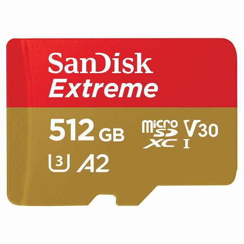 SanDisk SanDisk 512GB Extreme microSDXC Card