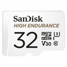 SanDisk 32GB HE microSDHC Card & Adpt