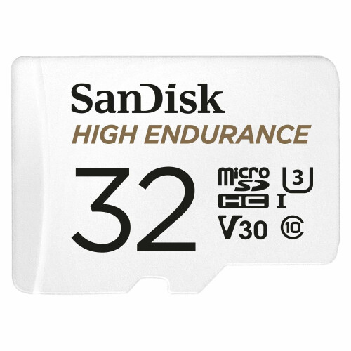 SanDisk 32GB HE microSDHC Card & Adpt