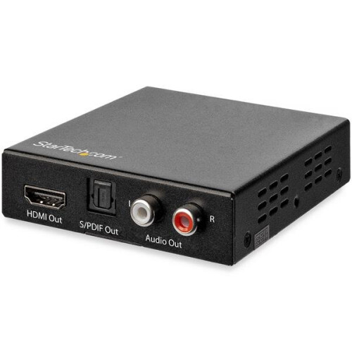 StarTech.com mit HDMI-Audio-Extractor zu RCA oder Toslink - HDMI-zu-analogen/digitalen Audio-Adapter (HD202A)