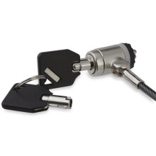 Cable de seguridad Startech LTLOCKKEY Bicolor