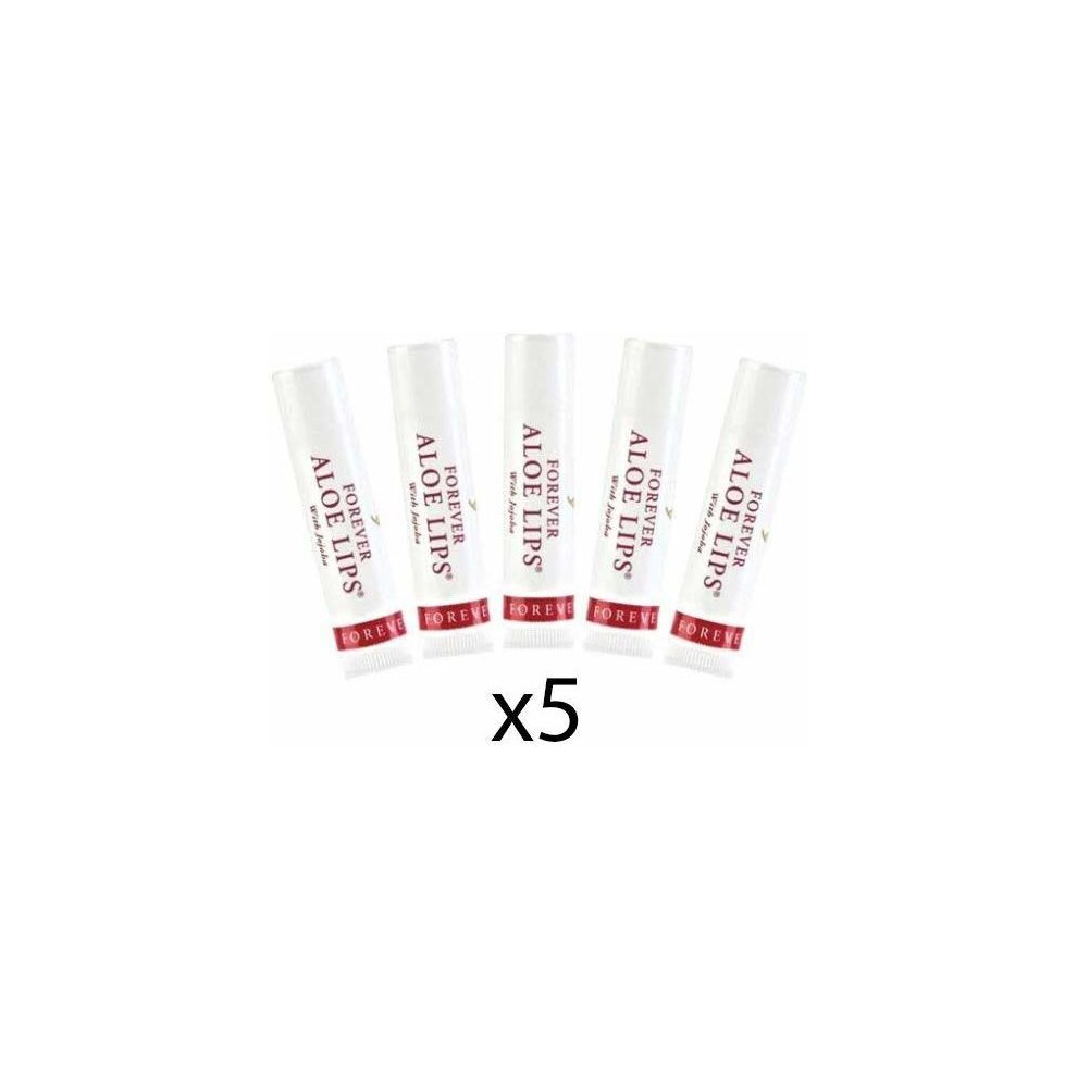 Forever Living Aloe Lips With Jojoba - Lip Balm x5