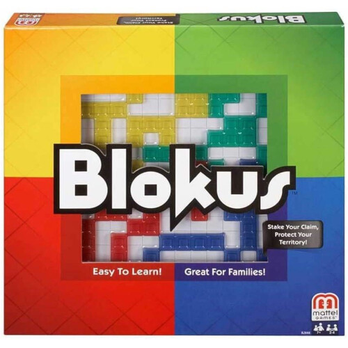 Mattel Blokus Board Game | Award-Winning Pattern Creation Game 1