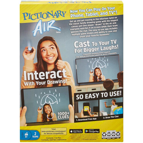 Pictionary Air Family Drawing Game - Board Game 1