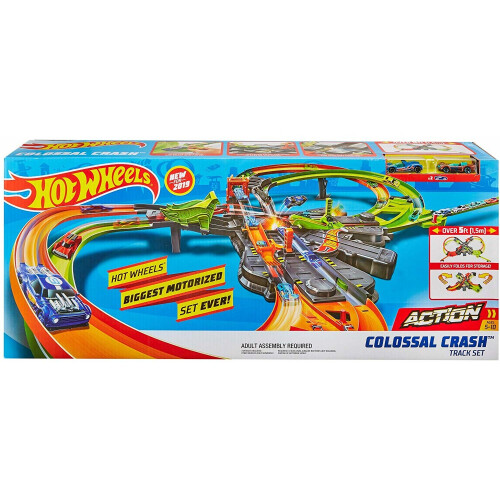 Hot Wheels Hot Wheels Colossal Crash, Figure 8 Track Set 1