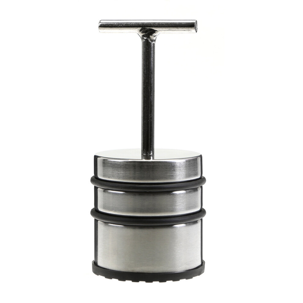 Chrome Heavy Duty Home Office With Handle Designer Gift New Door Stopper Silver
