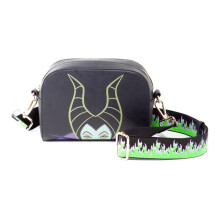 Disney Maleficent 2 Maleficent Character Face Shoulder Bag With Flaming Sho LB802811MMA