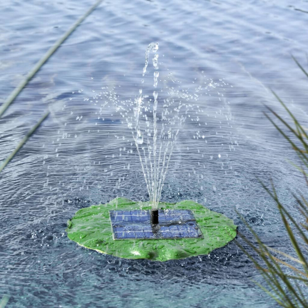 HI Solar Floating Fountain Pump Lotus Leaf Energy-saving Outdoor Pool Water