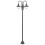 VidaXL vidaXL Garten-Pollerleuchte E27 220 cm Aluminium 3-Laterne Bronze 2