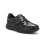 KicKers (UK 1) Kickers Reasan Strap Junior Black Leather Shoes 2