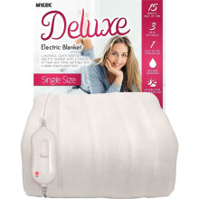 (Non-Woven, Single) Mylek Heated Electric Blanket Machine Washable