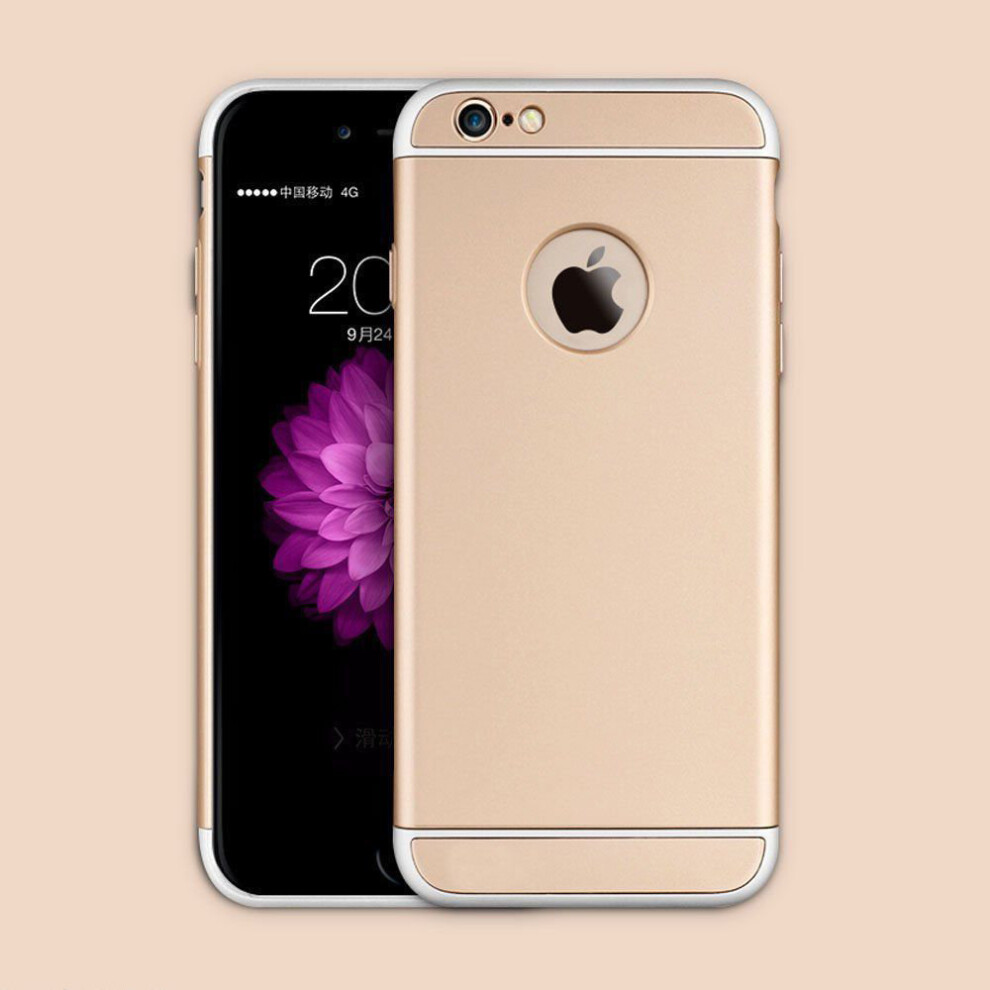 apple-iphone-6---6s-plus--rose-gold--luxury-armor-case-matte-3-in-1-design-phone-cover-ultra-thin-back-protection---screen-protector-for-apple-iphone-x-xs-xr-xs-max-8-plus-7-6-6s-se-5s-5