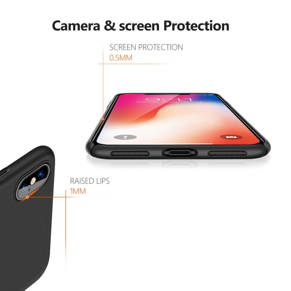apple-iphone-8--gold--new-ultra-thin-slim-shockproof-hard-back-pc-matte-phone-case-cover-shell---screen-protector-for-apple-iphone-11-pro-max-x-xr-xs-max-8-plus-7-6-6s-se-5