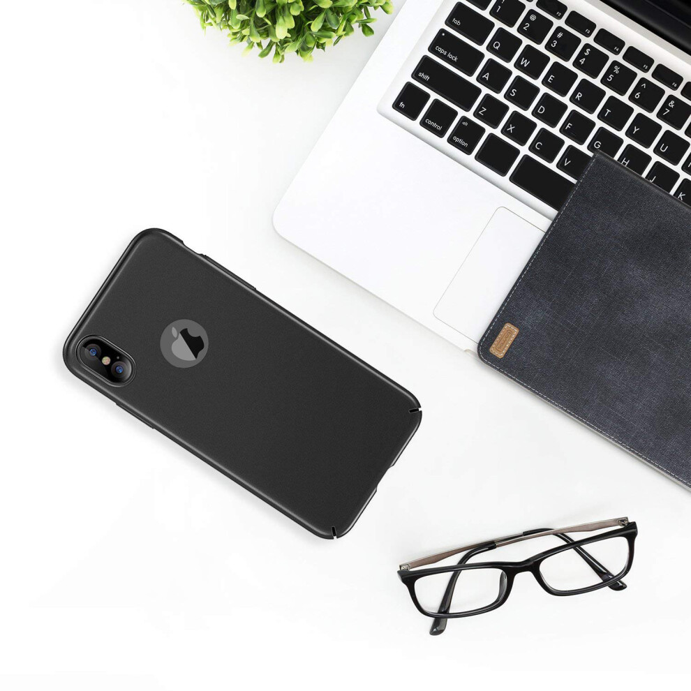 apple-iphone-8--gold--new-ultra-thin-slim-shockproof-hard-back-pc-matte-phone-case-cover-shell---screen-protector-for-apple-iphone-11-pro-max-x-xr-xs-max-8-plus-7-6-6s-se-5