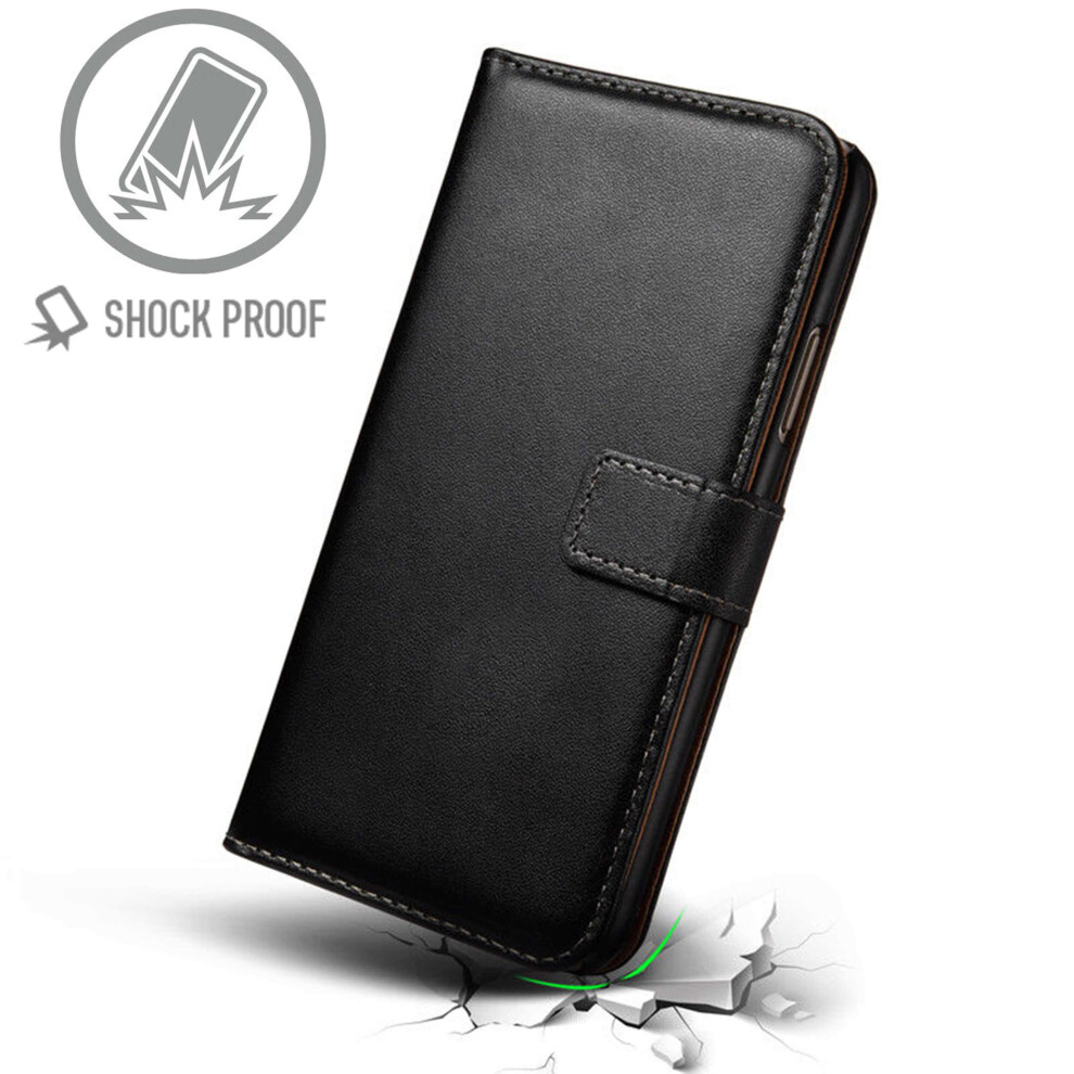 samsung-galaxy-s10e--brown--luxury-leather-flip-wallet-phone-case-cover-cash-and-card-slots-magnetic-kickstand---screen-protector-samsung-galaxy-s10-plus-s10e-a40-a50-s9-plus-s8