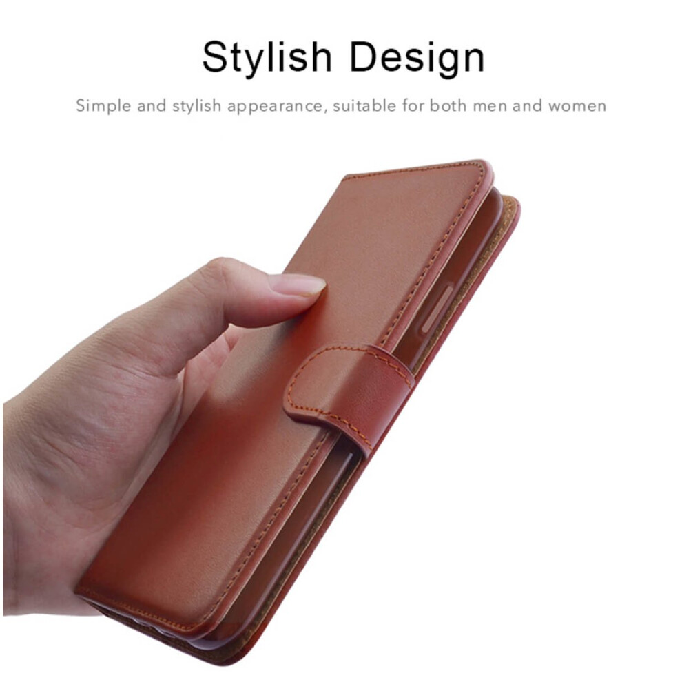 samsung-galaxy-s10e--black--luxury-leather-flip-wallet-phone-case-cover-cash-and-card-slots-magnetic-kickstand---screen-protector-samsung-galaxy-s10-plus-s10e-a40-a50-s9-plus-s8