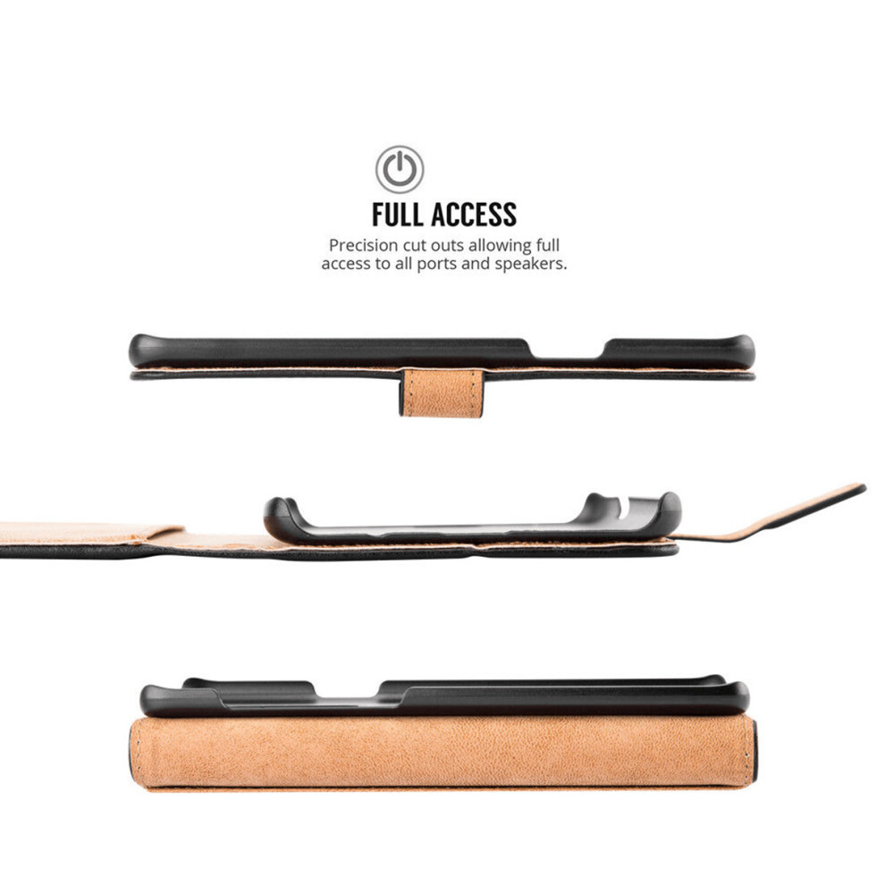 samsung-galaxy-s10e--brown--luxury-leather-flip-wallet-phone-case-cover-cash-and-card-slots-magnetic-kickstand---screen-protector-samsung-galaxy-s10-plus-s10e-a40-a50-s9-plus-s8