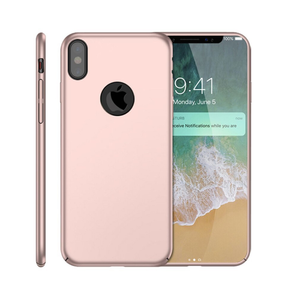 (Apple iPhone 6s, Rose Gold) New Ultra Thin Slim Shockproof Hard Back PC Matte Phone Case Cover Shell + Screen Protector For Apple iPhone 11 Pro Max X XR XS MAX 8 Plus 7 6 6s Se 5