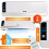 MYLEK Mylek Premium Remote Control Over Door Heater Timer & Thermostat 2kW 3