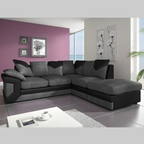 Dino Corner Sofa | Faux Leather & Fabric Sofa