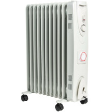 (Thermostat and Timer, 2.5kW) MYLEK Oil Filled Radiator - Thermostat