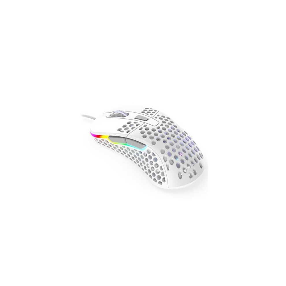 Xtrfy M4 Wired Optical Gaming Mouse Usb 16000 Dpi Omron Switches 6 Buttons Xg-M4-Rgb- White 7340086908122