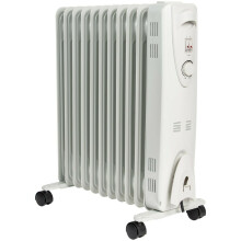 (Thermostat, 2.5kW) MYLEK Oil Filled Radiator - Thermostat