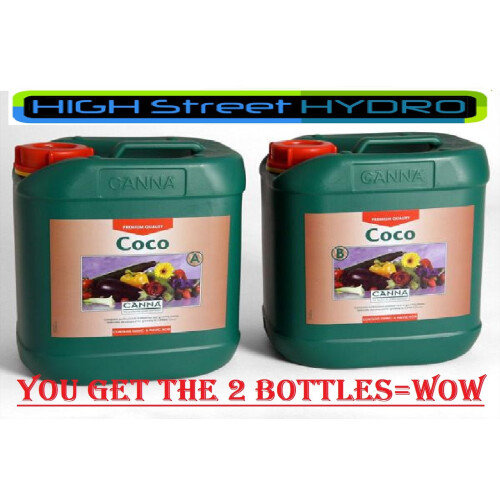 CANNA COCO NUTRTIENT 2 X 5 LTR =A+B  5 LTR SET