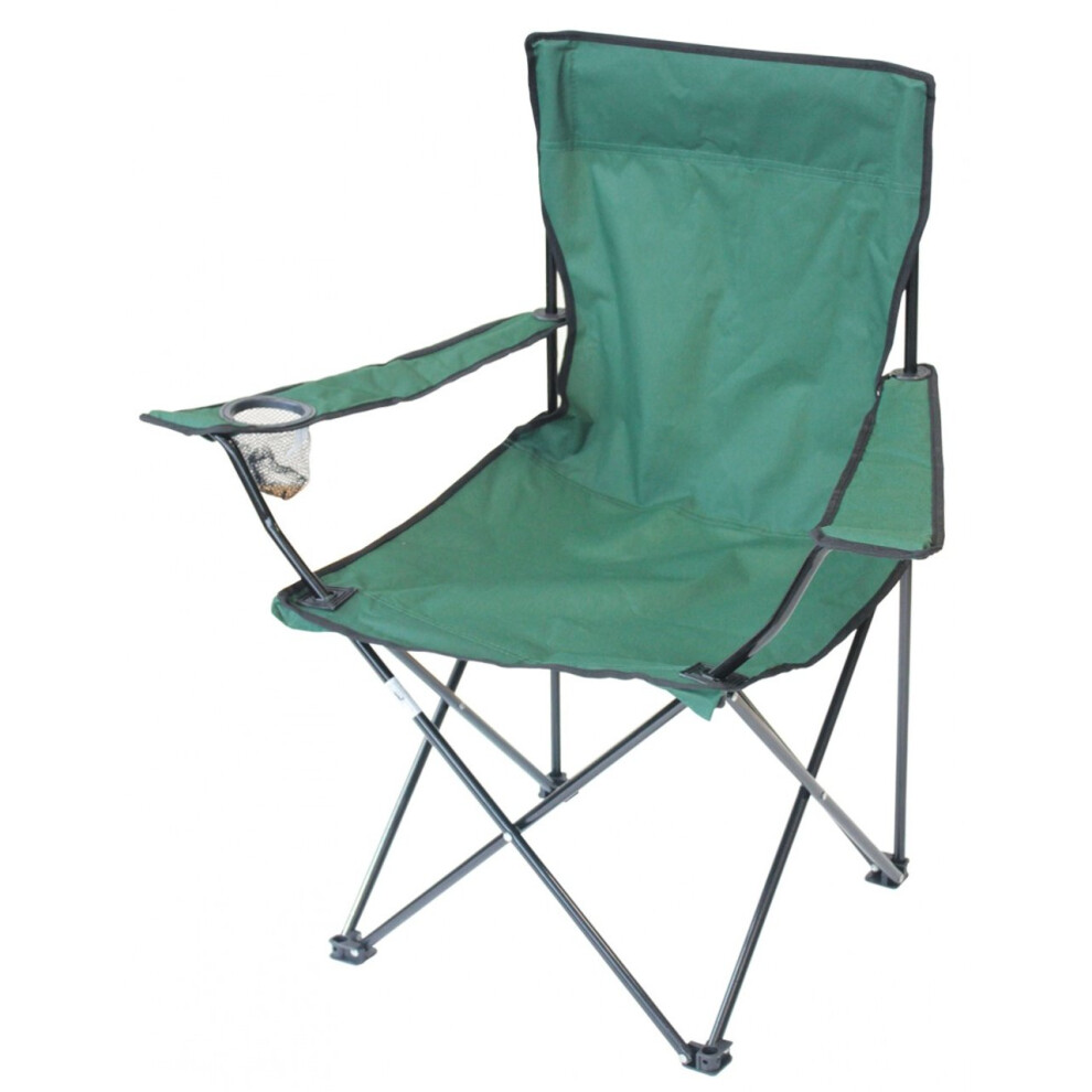 Yellowstone Essential Folding Camping Chair Green