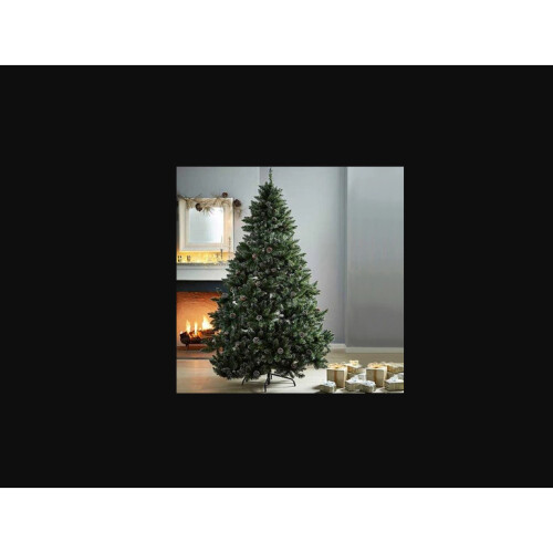 Premier 6ft 180cm Artificial Rocky Mountain Pine With Pine Cones Christmas Tree 2